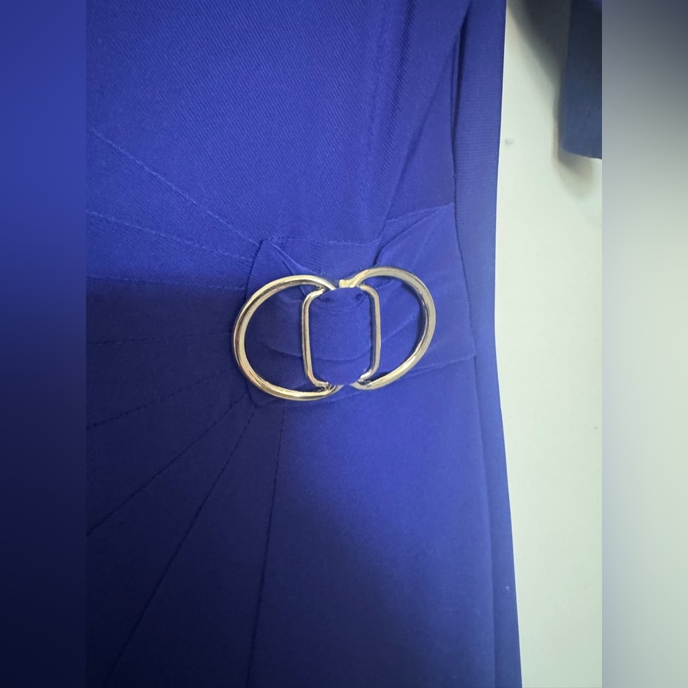 Laura Jeffries Elbow Sleeve Sheath Dress - Picture 6 of 7